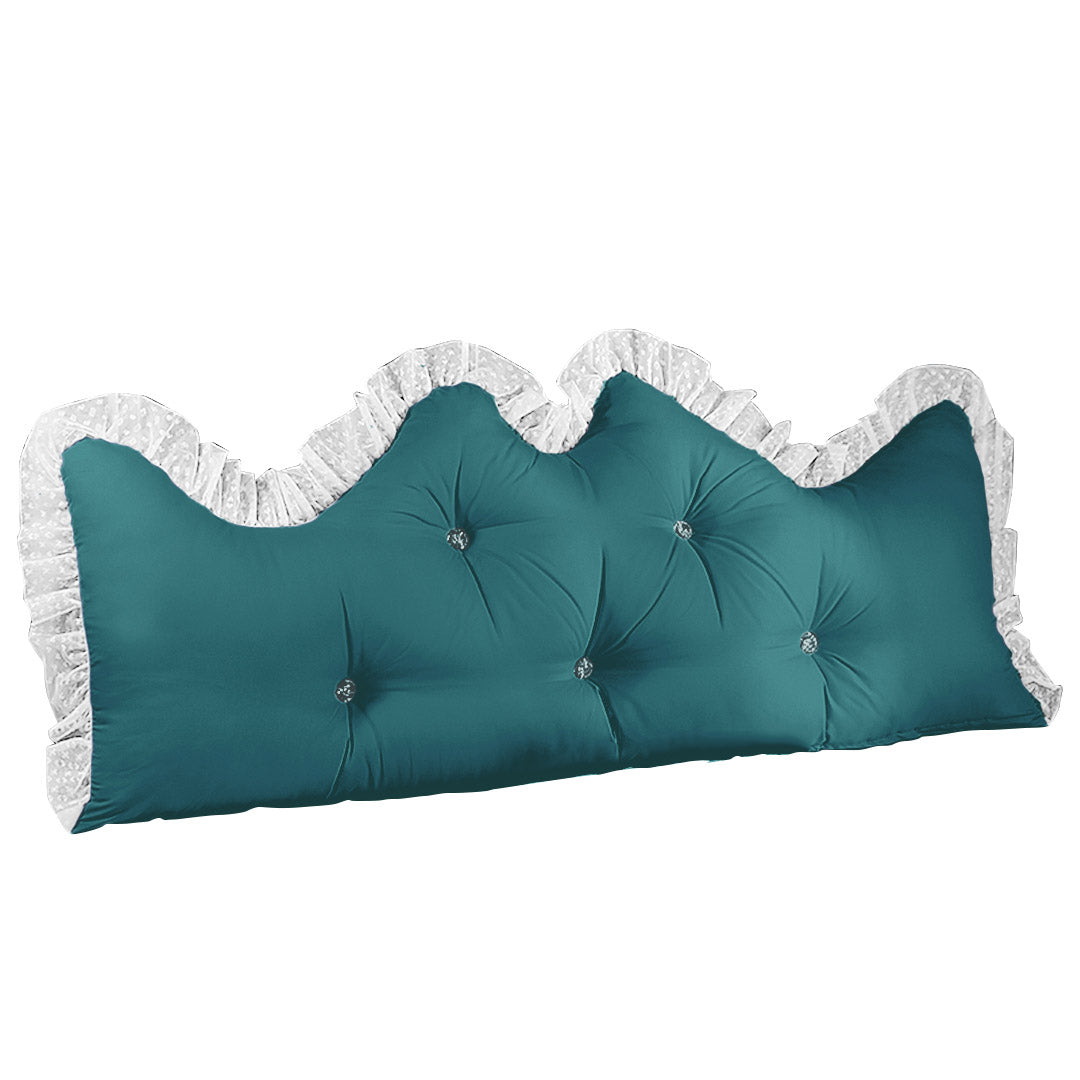 180cm Blue Princess Headboard Pillow