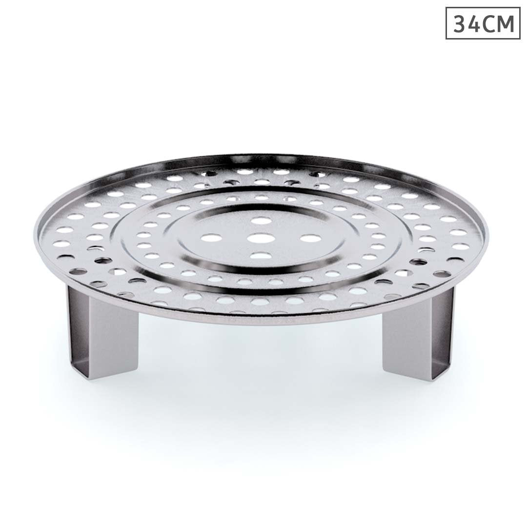 34cm Stainless Steel Steamer Rack Tray