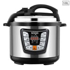 Electric Stainless Steel Pressure Cooker 10L Nonstick
