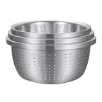 SOGA Stainless Steel Metal Basket Strainer 3PCS Set A