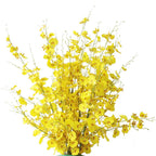 10pcs Artificial Silk Flower Yellow