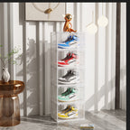 5 Tier Transparent Shoe Organiser