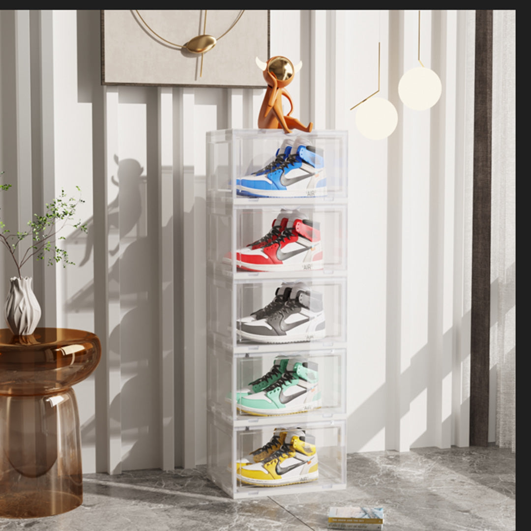 5 Tier Transparent Shoe Organiser