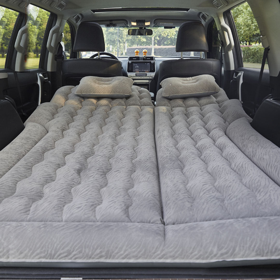 Grey Inflatable Car Boot Mattress