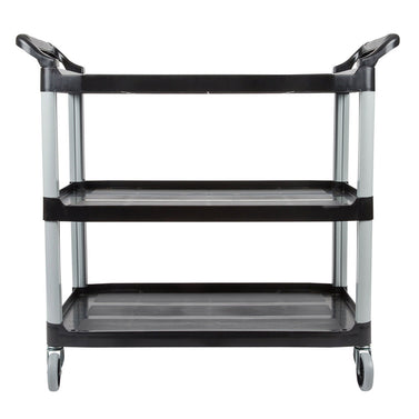 3 Tier Utility Cart Black Large