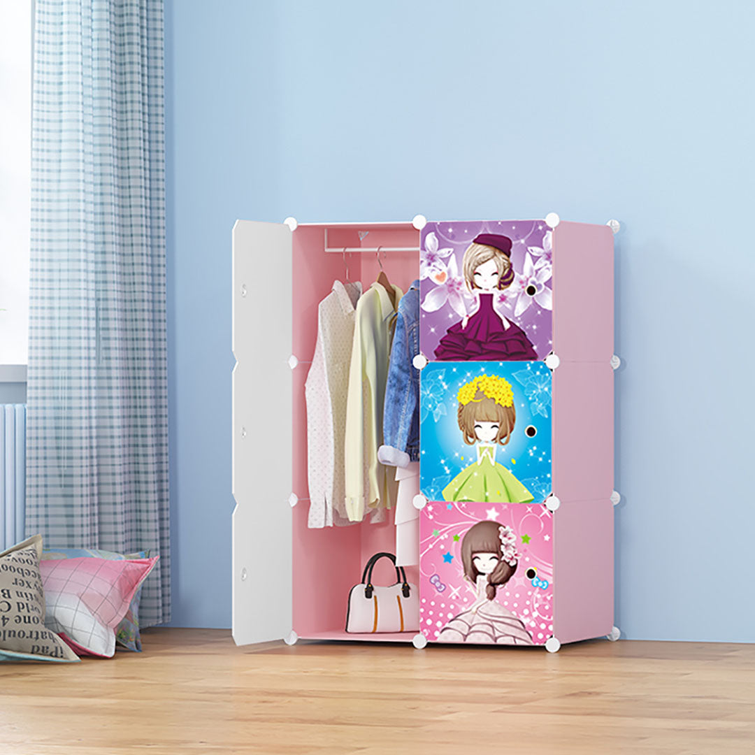 6 Cubes Princess Portable Wardrobe
