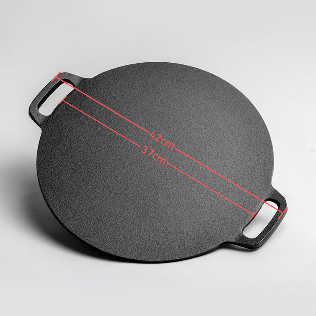 37cm Cast Iron Induction Crepes Pan Bakeware