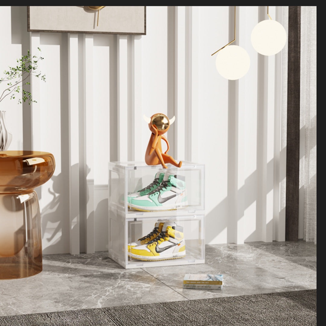 2 Tier Transparent Shoe Organiser