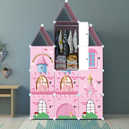 10 Cubes DIY Castle Print Wardrobe
