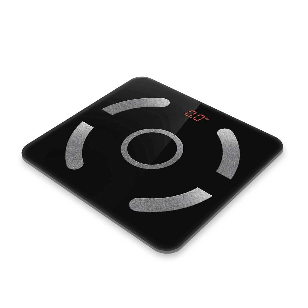 Wireless Bluetooth Digital Body Fat Scale Black