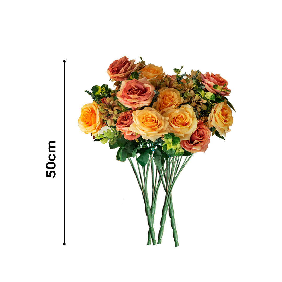 4 Bunch Artificial Rose 11 Heads