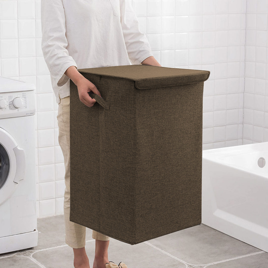 Coffee Large Laundry Hamper Storage Box