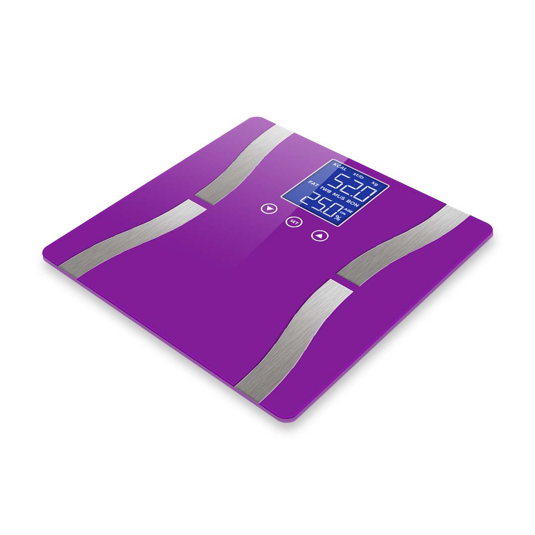 Digital Body Fat Scale Purple