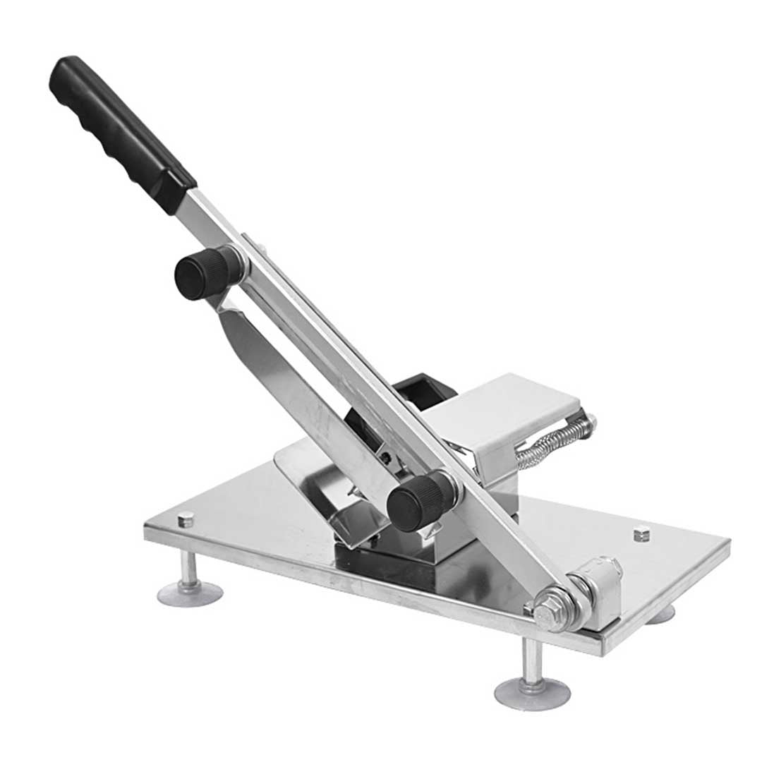 Manual Frozen Meat Slicer 18/10 Commercial Stainless Steel