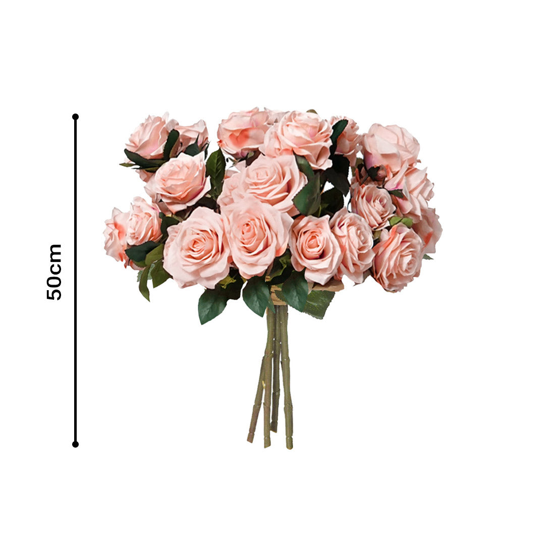 4 Bunch Artificial Rose 9 Heads Champion