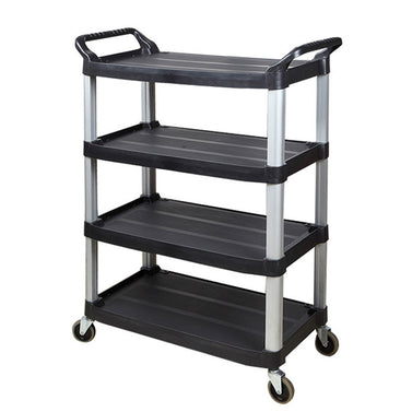 4 Tier Multifunctional Utility Cart Black