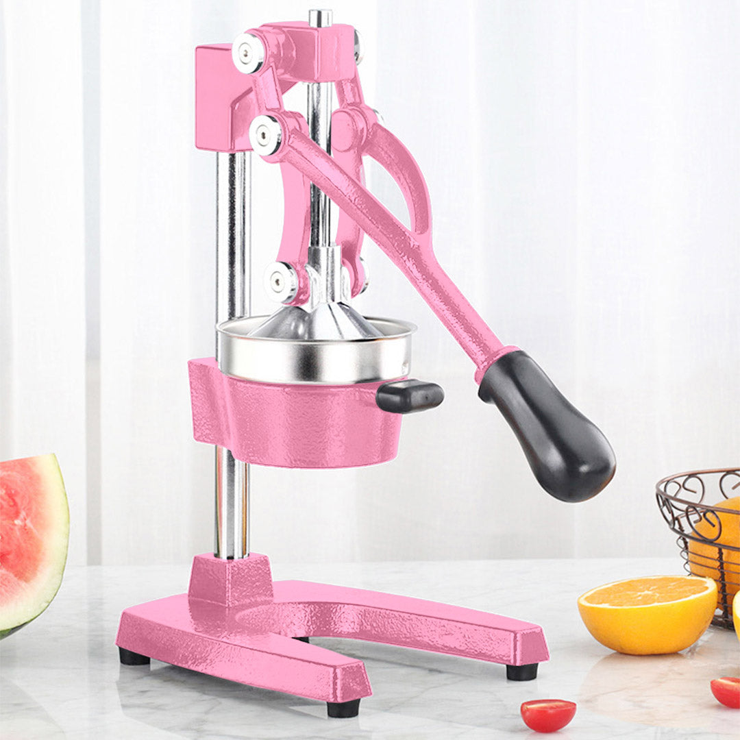 Commercial Manual Juicer Pink