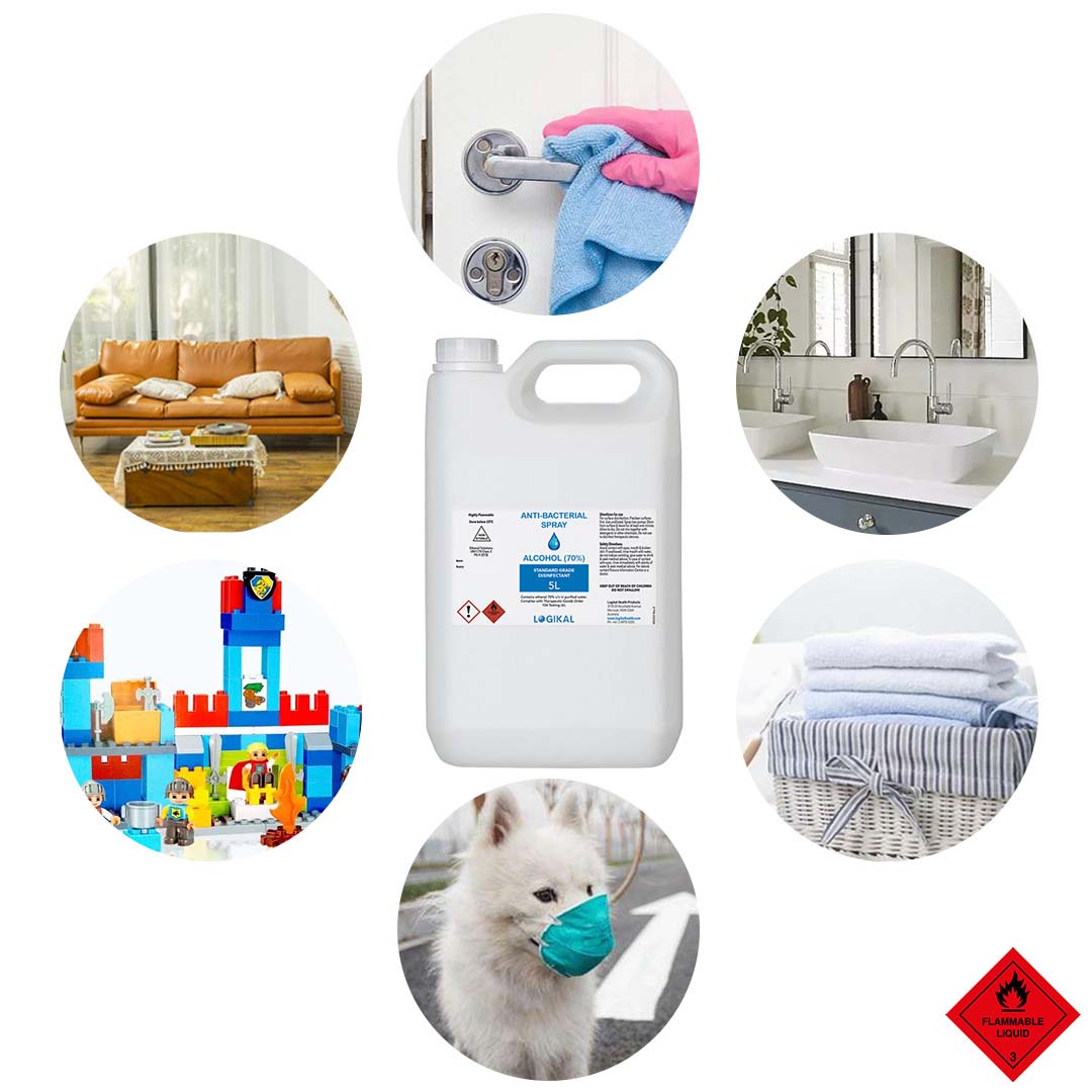 5L Disinfectant Anti-Bacterial Alcohol