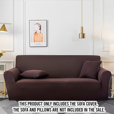 High Stretch 4-Seater Coffee Sofa Slipcover