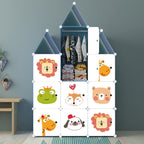 10 Cubes DIY Animal Print Wardrobe