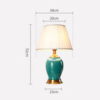 Ceramic Table Lamp Green