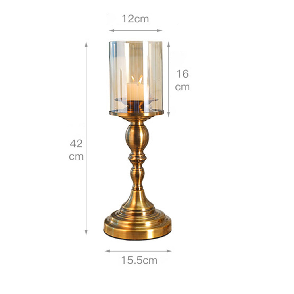 42cm Gold Nordic Candle Holder