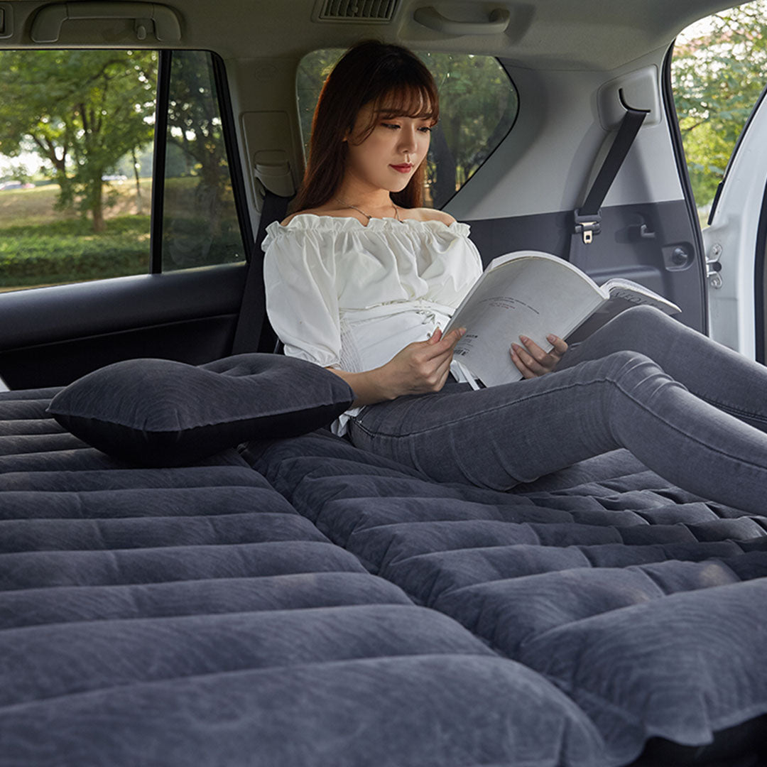 Black Inflatable Car Boot Mattress