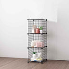 Black 3 Tier Cube Organiser