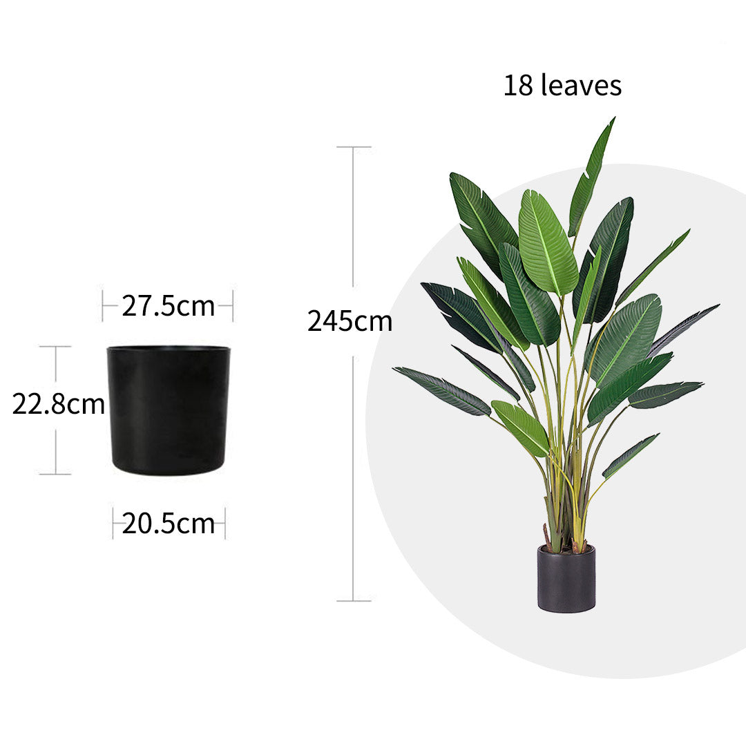 245cm Birds of Paradise Artificial Plant