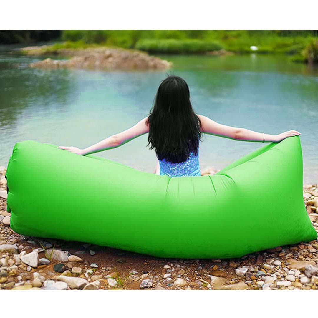 Inflatable Air Sofa Green