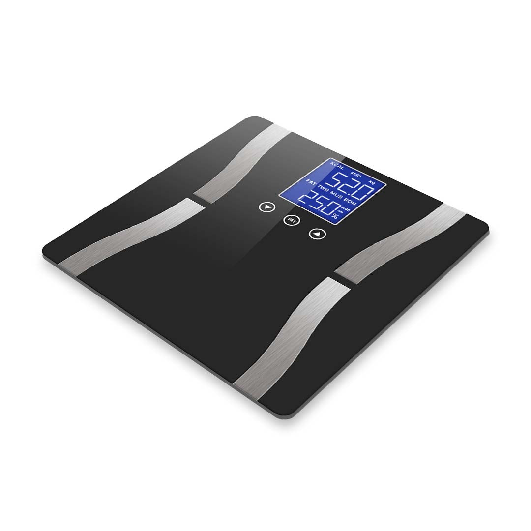 Digital Body Fat Scale Black