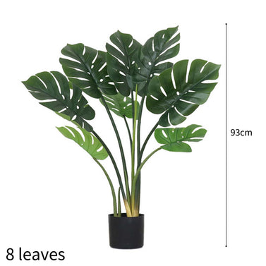 93cm Artificial Potted Turtle Back Plant