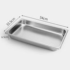 Gastronorm Full Size 1/1 GN Pan 6.5cm Deep
