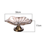 Tulip Crystal Glass Fruit Holder