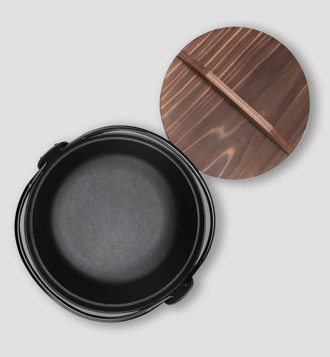 Satake Sauté Pan in Lightweight Cast Iron - Sauté Pot