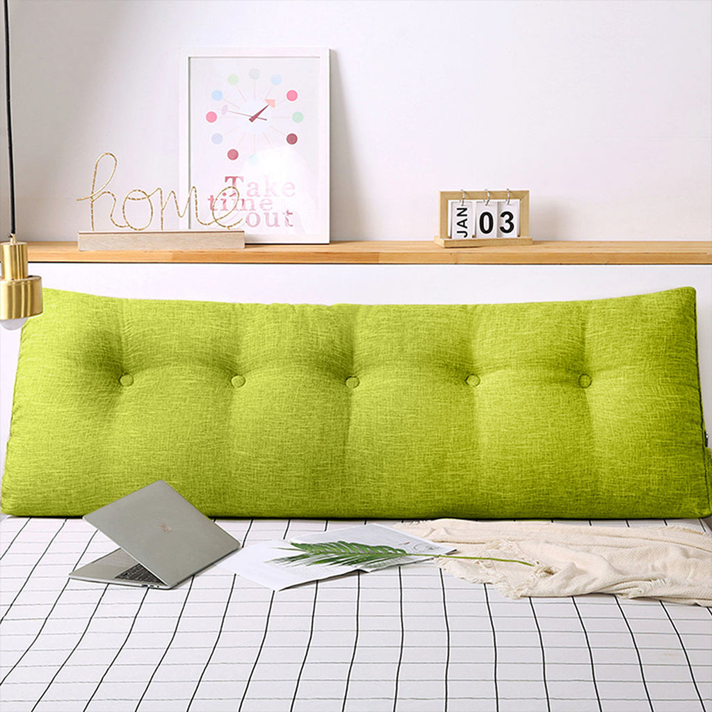 150cm Green Wedge Bed Cushion