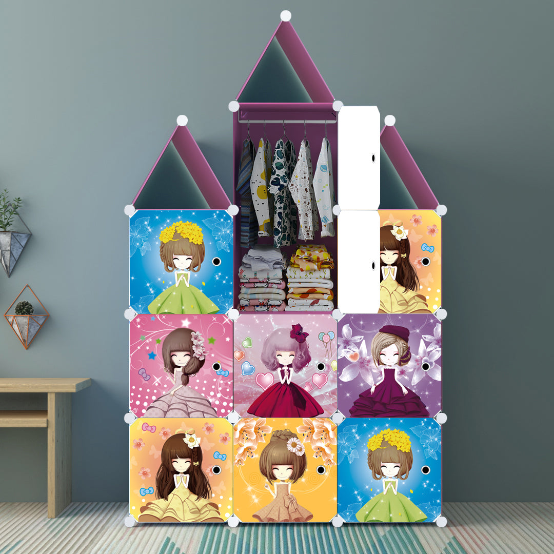 10 Cubes DIY Princess Wardrobe