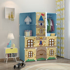 10 Cubes Blue Castle Wardrobe
