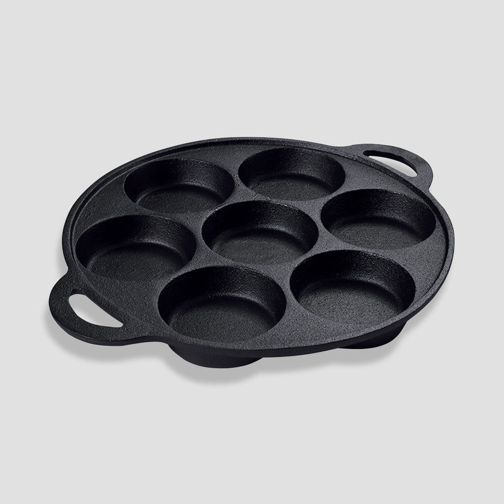 31.5cm Cast Iron Takoyaki Grill Mold
