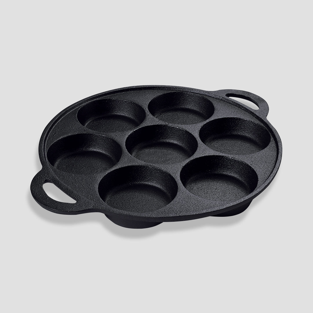 31.5cm Cast Iron Takoyaki Grill Mold