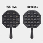 18CM Cast Iron Takoyaki Fry Pan with 12 Mold