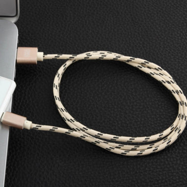 Android 1.5M MFI Metal Braided USB Cable Grey