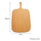 33cm Brown Rectangle Wooden Serving Tray