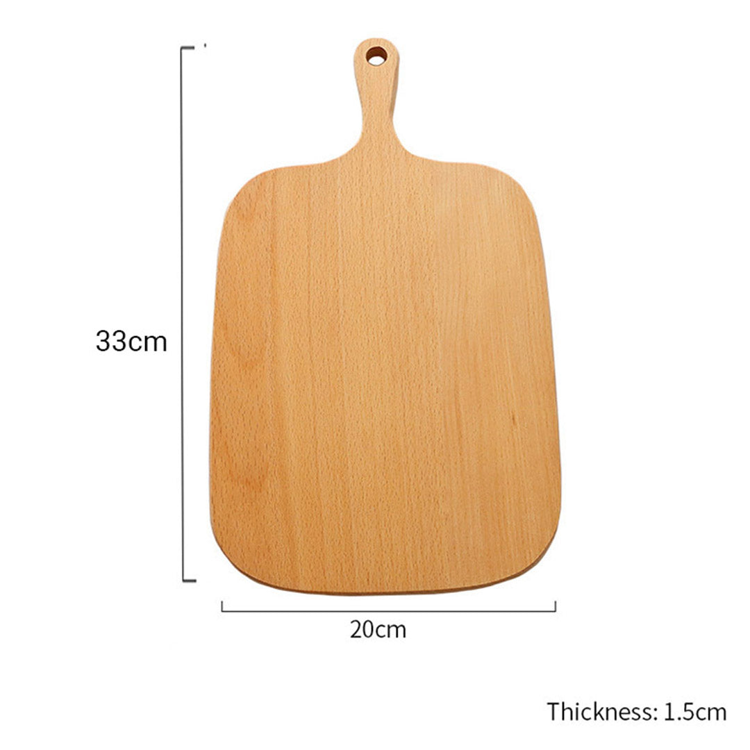 33cm Brown Rectangle Wooden Serving Tray