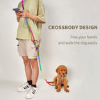220cm Rainbow Multifunction Pet Leash