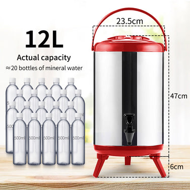 12L Portable Insulated Cold/Heat Dispenser