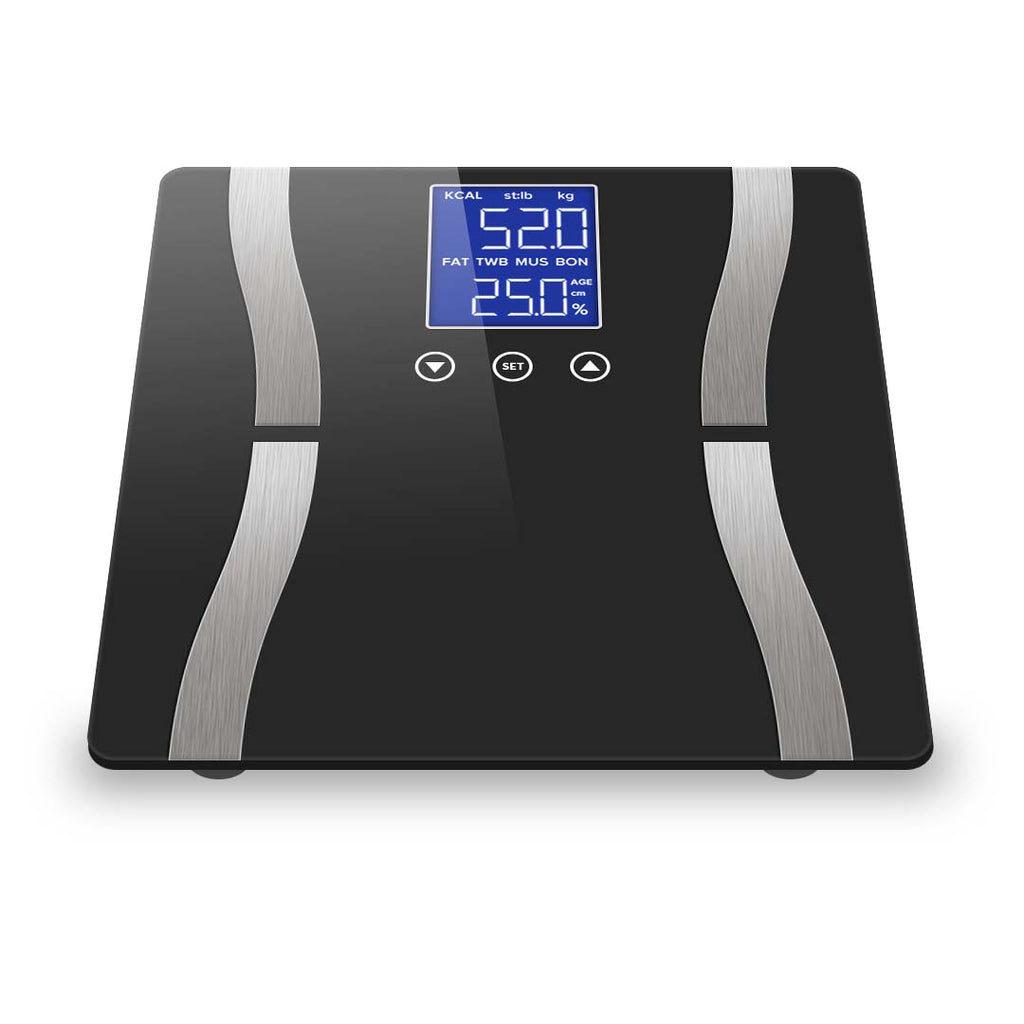 Digital Body Fat Scale Black