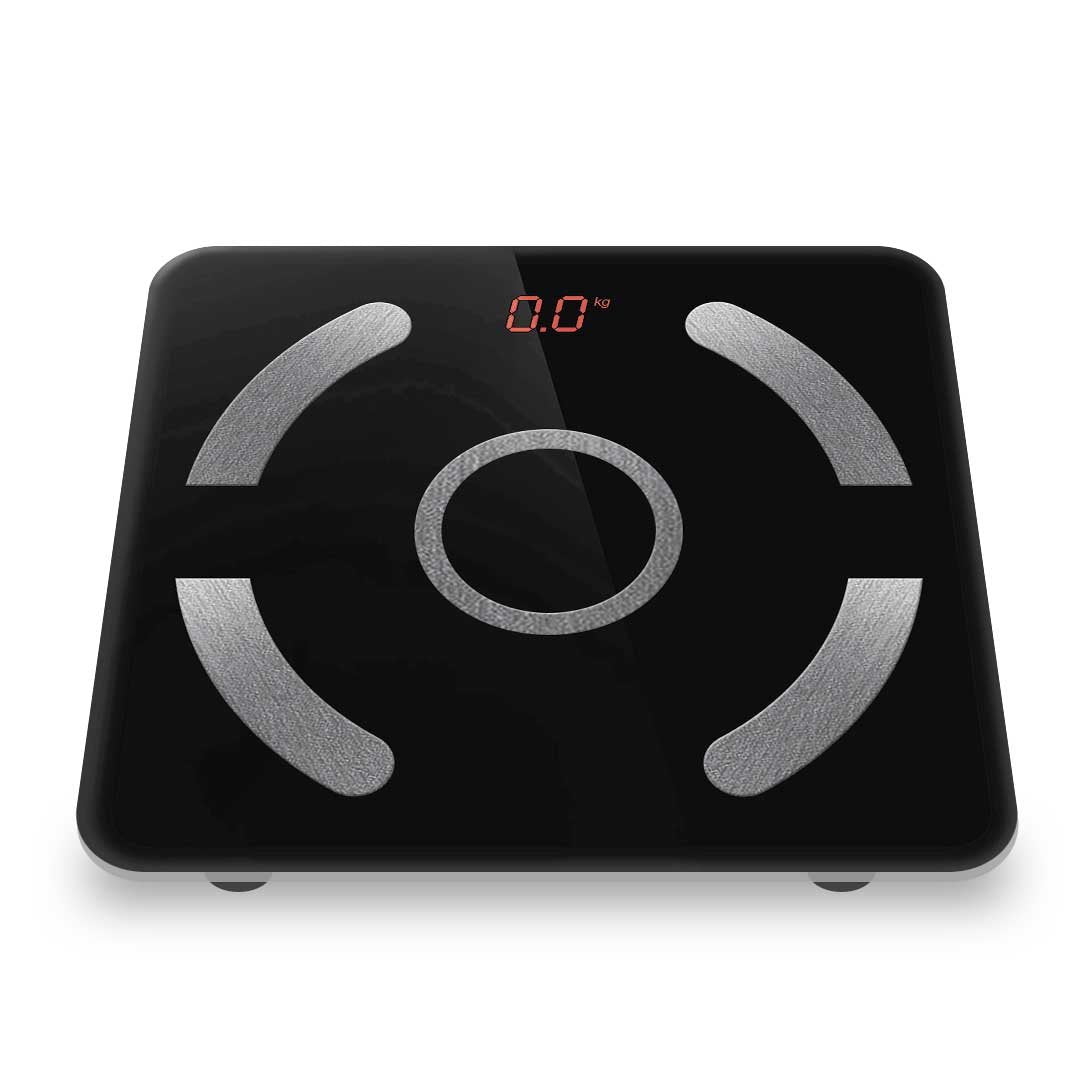 Wireless Bluetooth Digital Body Fat Scale Black