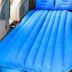 Blue Stripe Inflatable Car Mattress