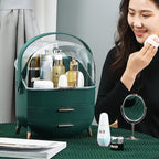 Green Cosmetic Jewelry Storage Organiser Set
